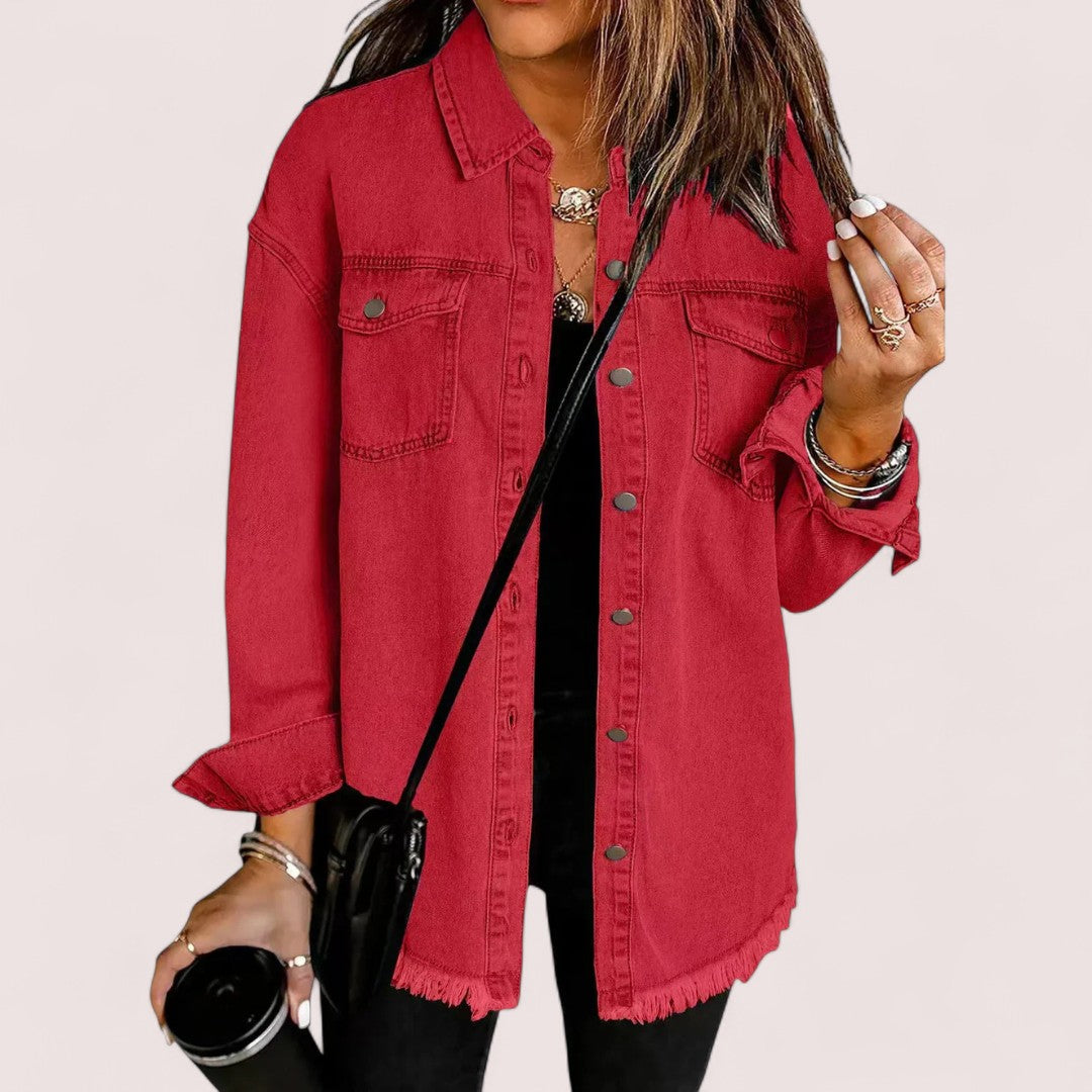 Ottilia™ | Jeansjacka med tidlös passform