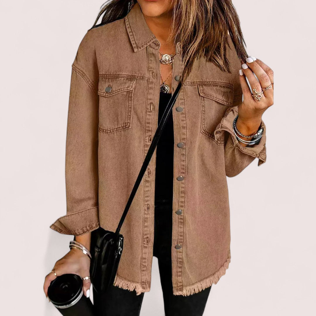 Ottilia™ | Jeansjacka med tidlös passform