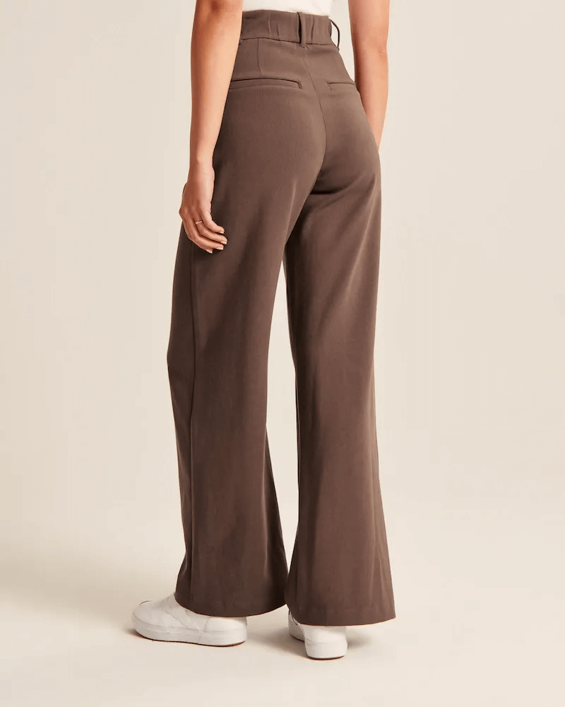 Rosalie™ | Högmidjade Vida Byxor