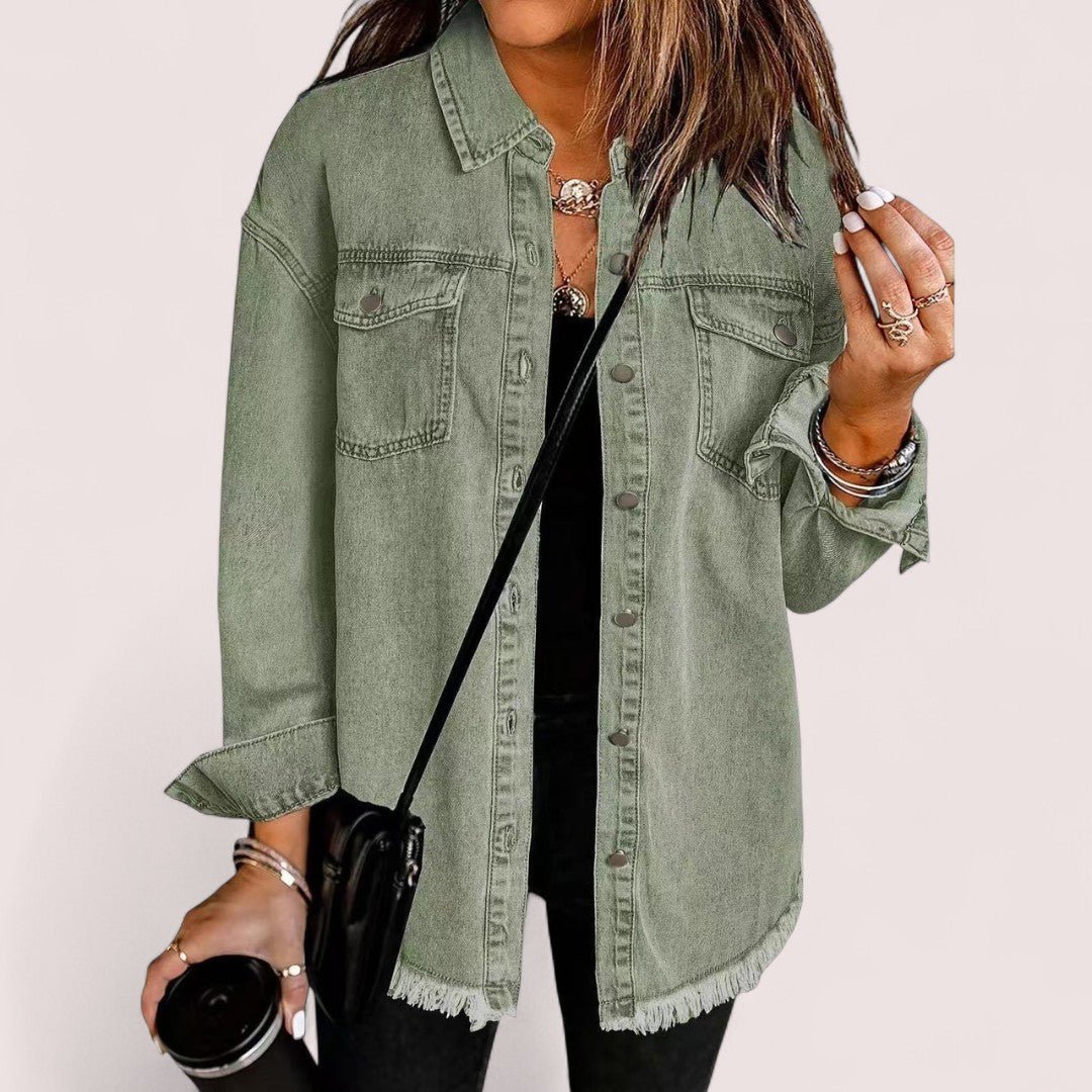 Ottilia™ | Jeansjacka med tidlös passform