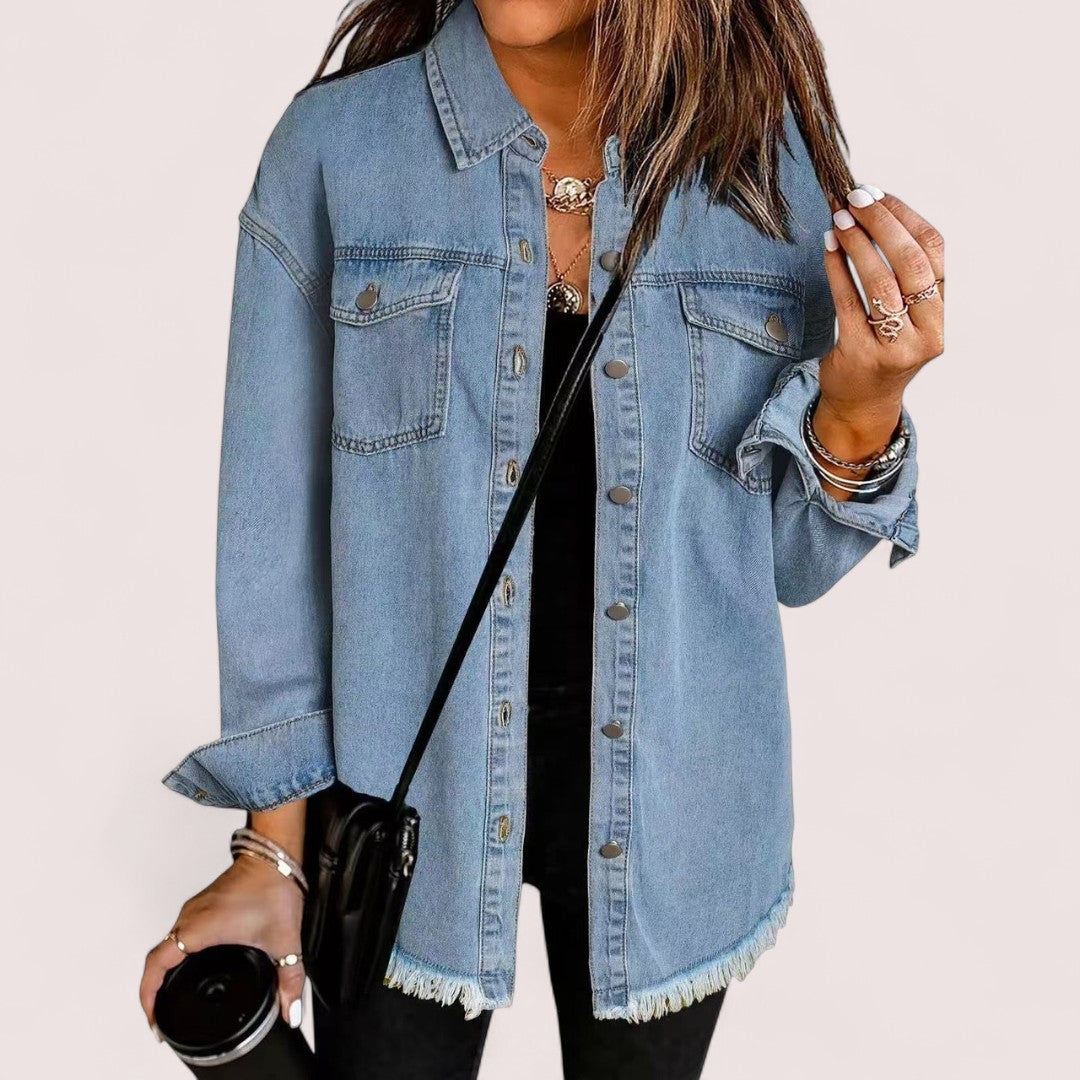 Ottilia™ | Jeansjacka med tidlös passform