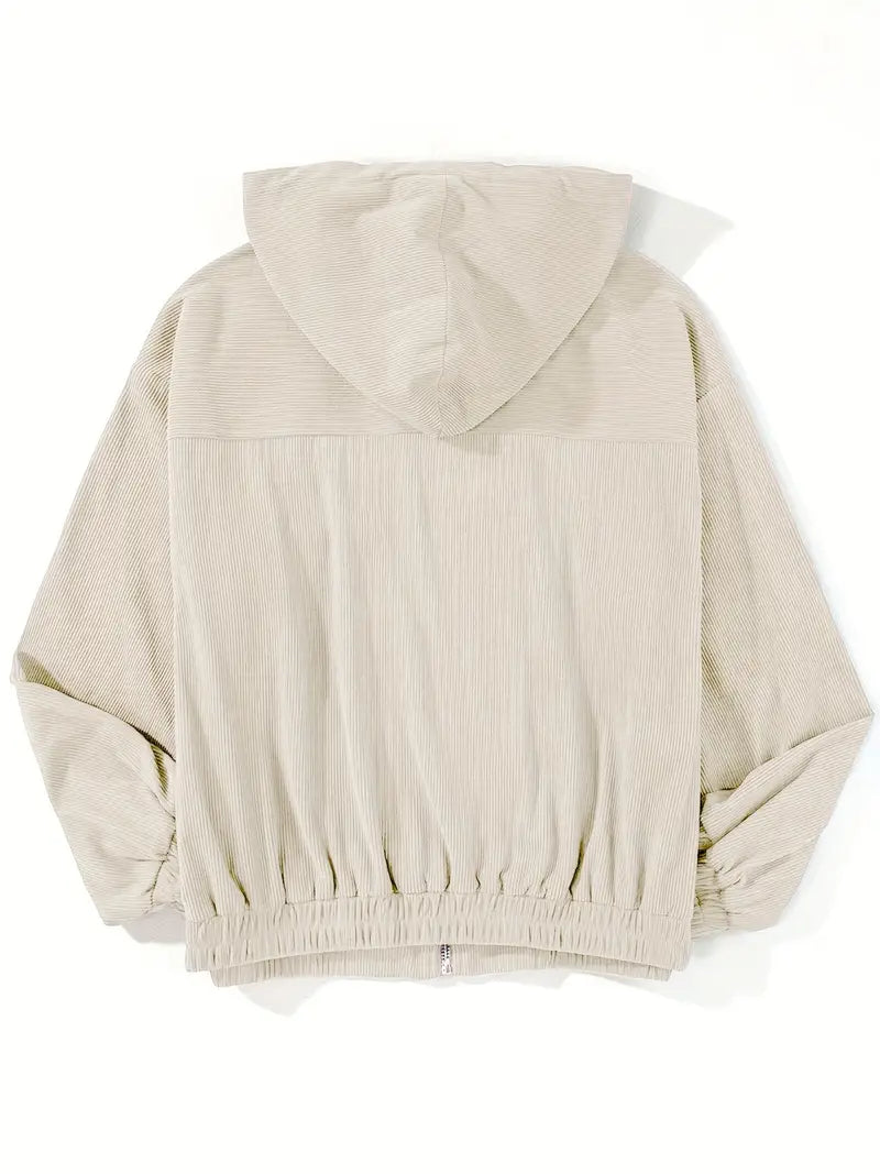 Florina™ | Cordjacka med dragkedja