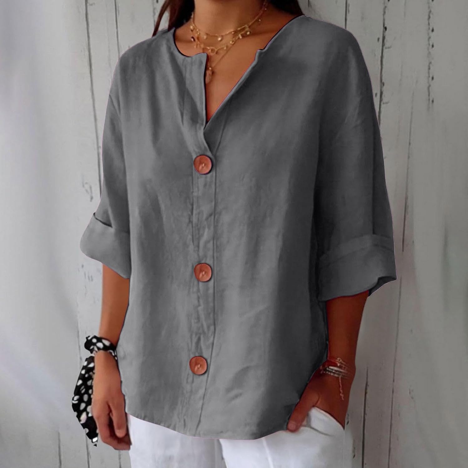 Dania™ | Avslappnad blus
