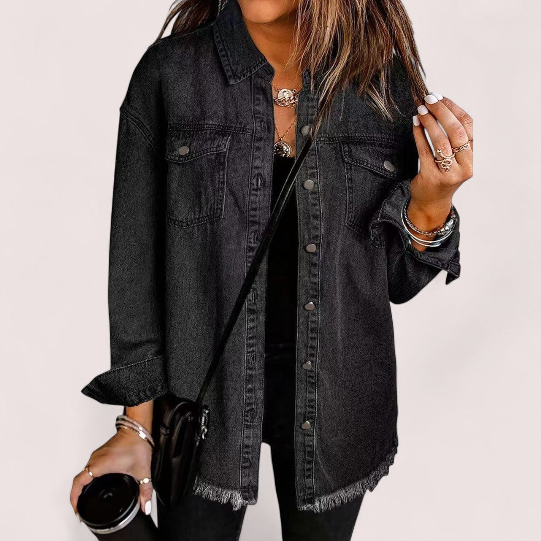 Ottilia™ | Jeansjacka med tidlös passform