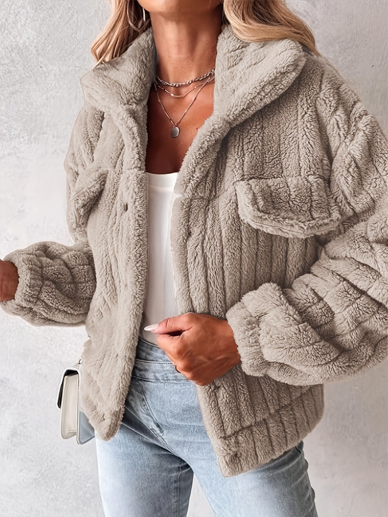 Avelina™ | Jacka med Fickor