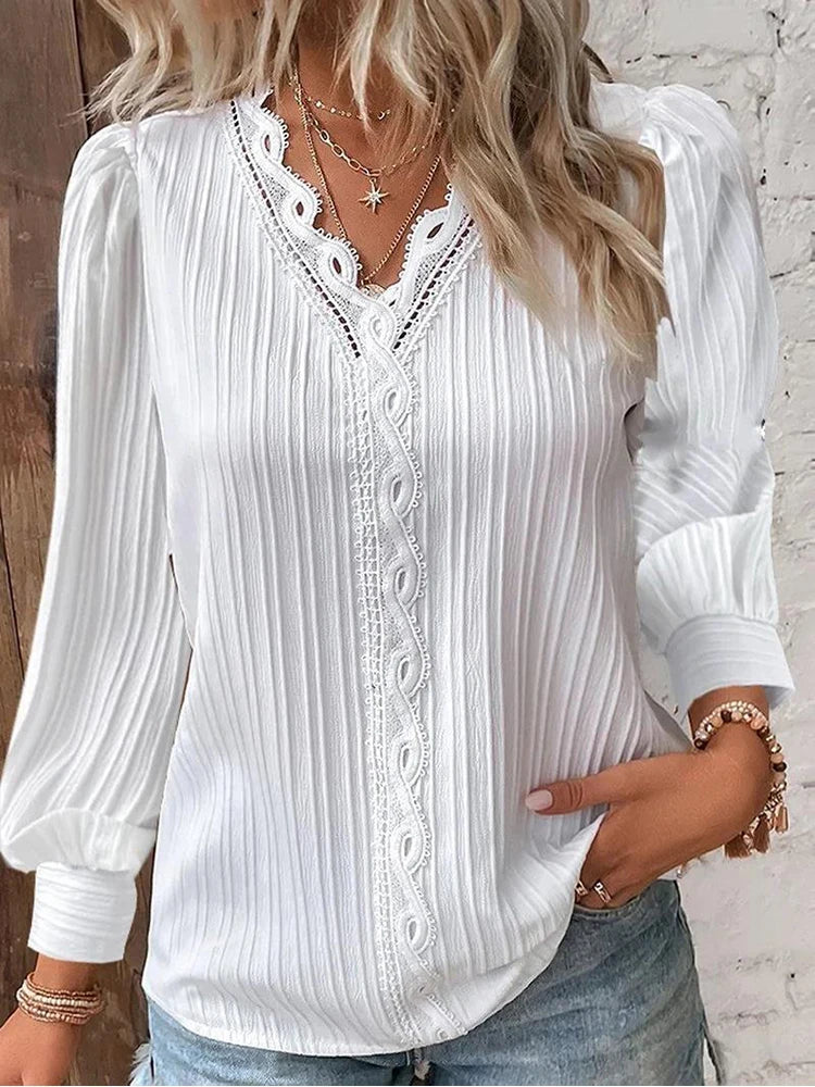 Lilly™ | Plisserad Blus