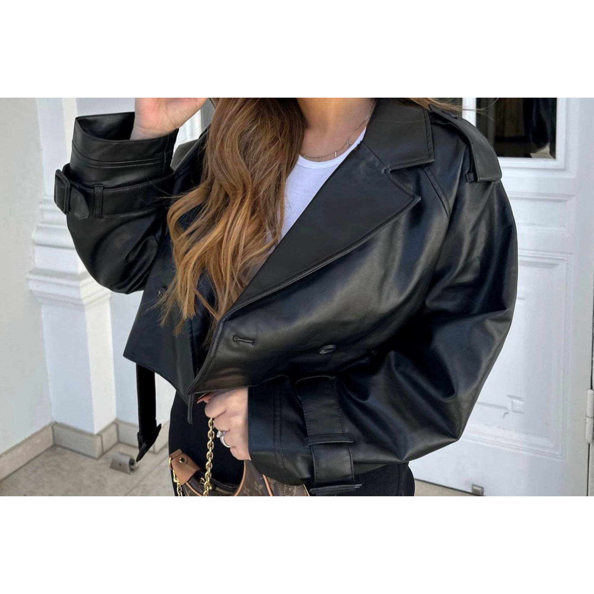 Elodie™ | Croppad Trenchjacka