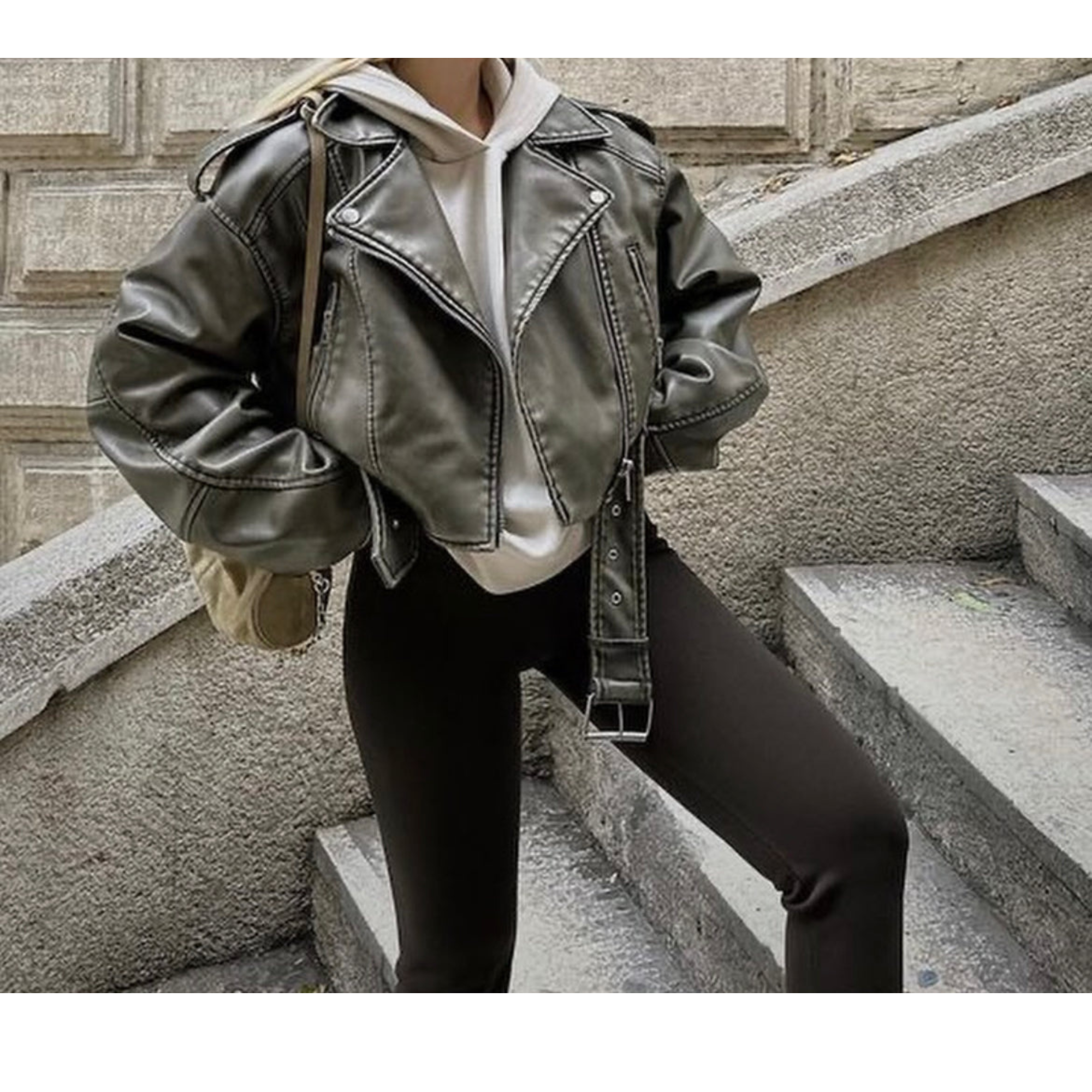 Catja™ | Vintage läderjacka