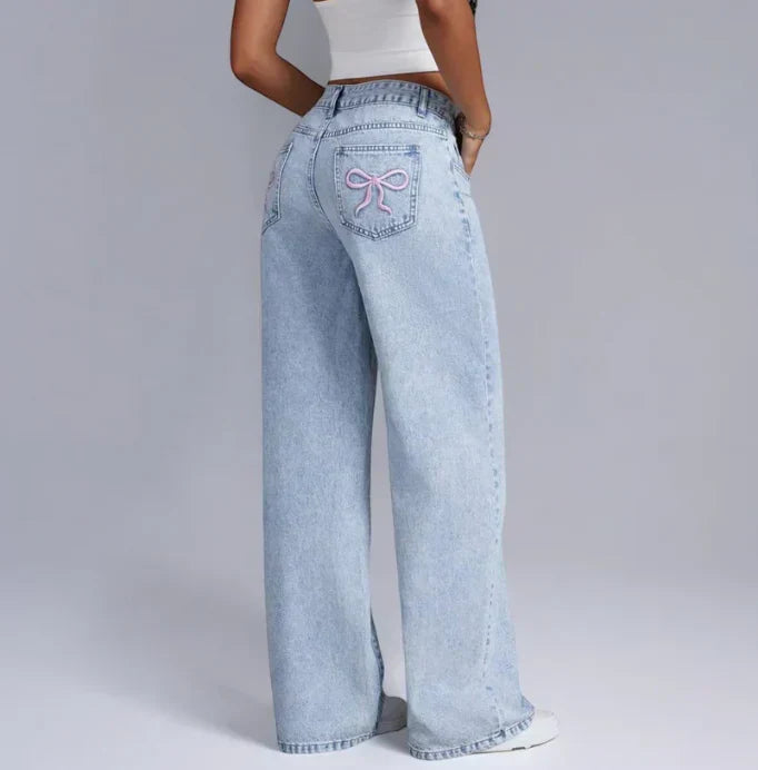 Noelle™ | Högkvalitativa Denim Jeans