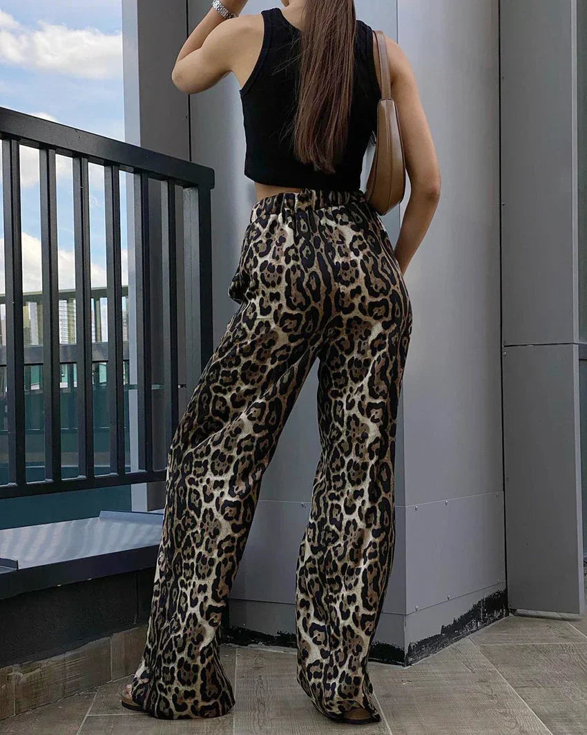 Verina™ | Vida Leopardbyxor