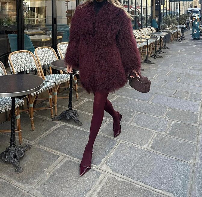 Elinor™ | Fuskpälsjacka