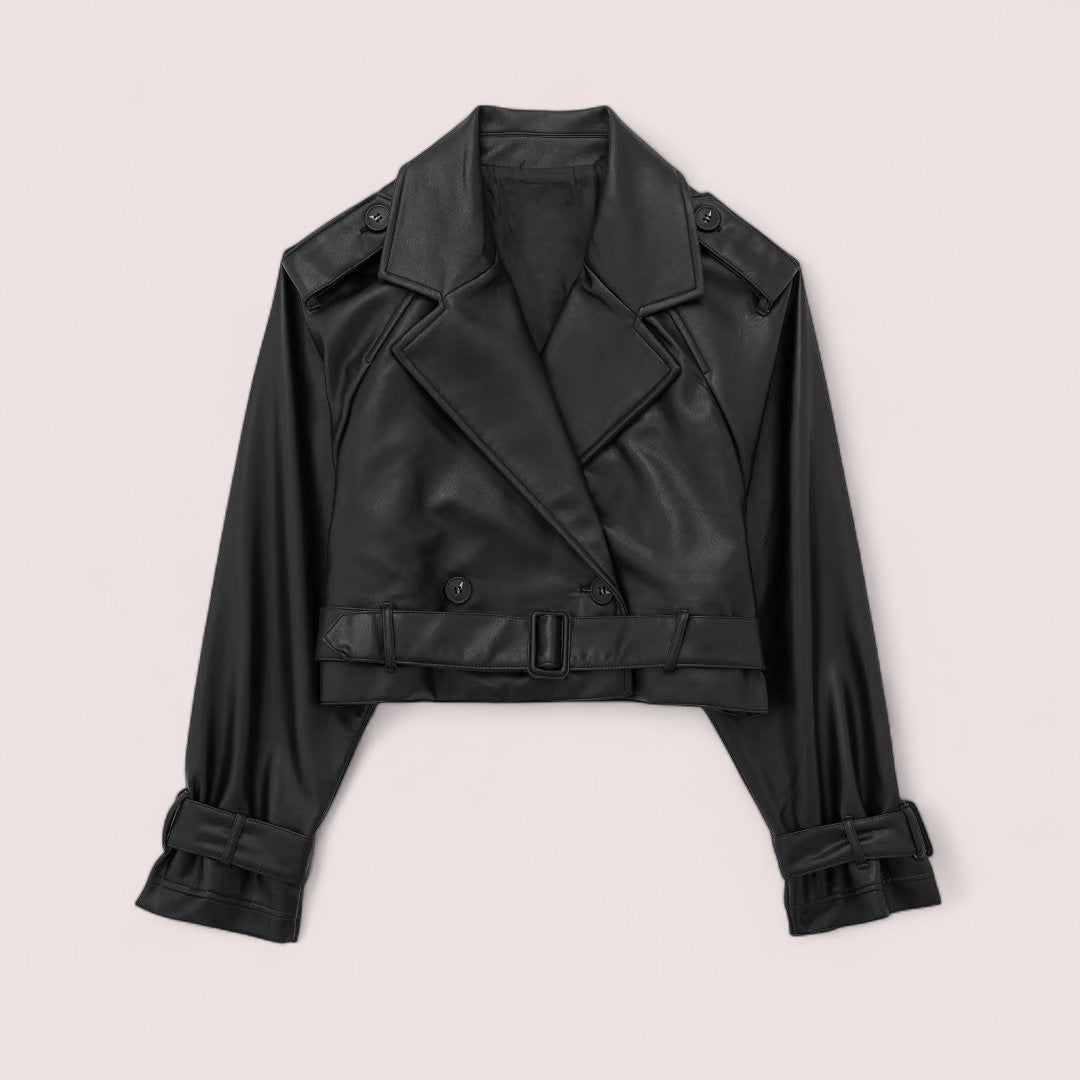 Elodie™ | Croppad Trenchjacka