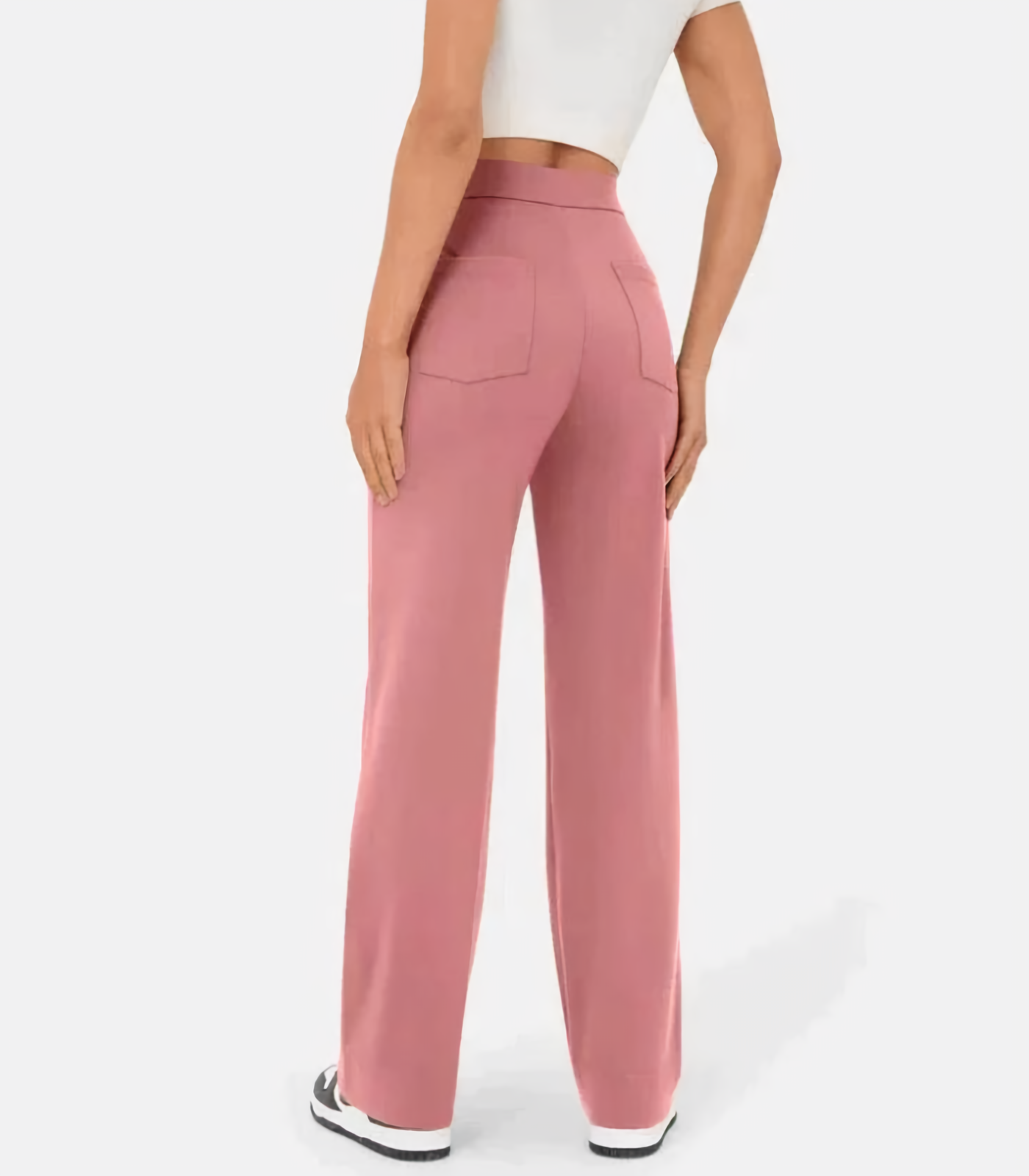 Eline™ | Högmidjade Stretchbyxor
