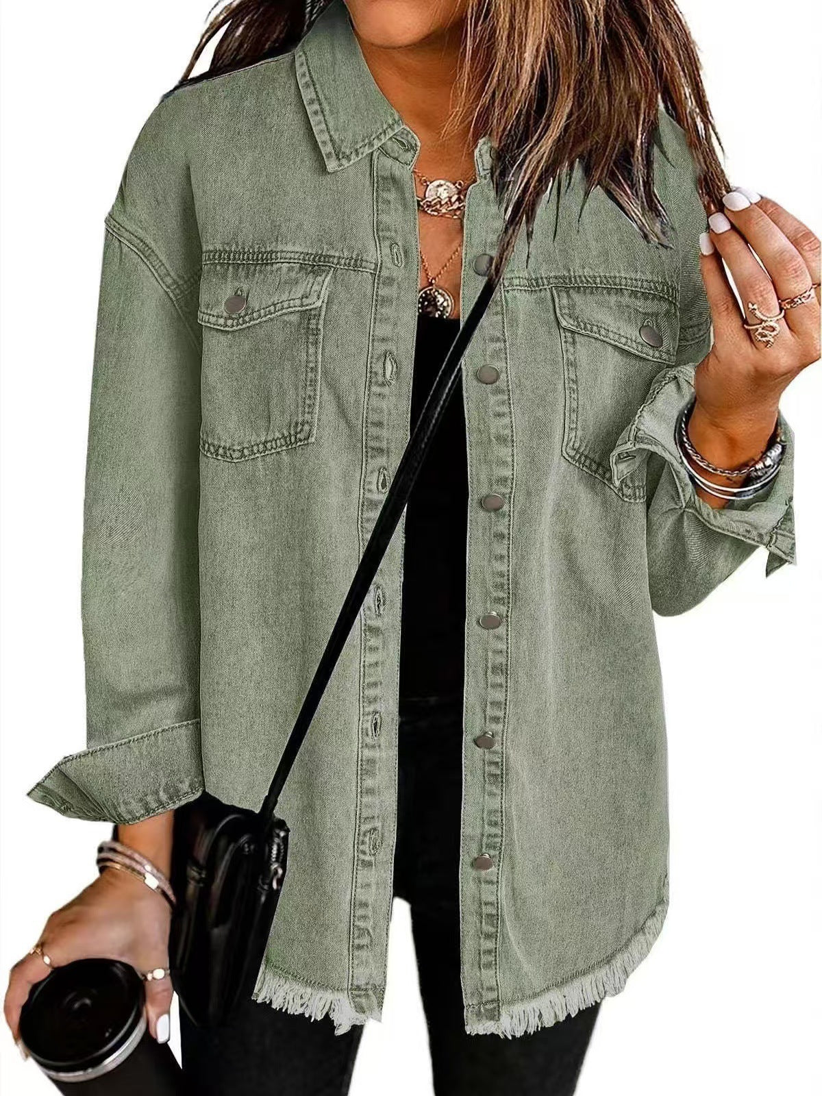 Ilse™ | Klassisk jeansjacka