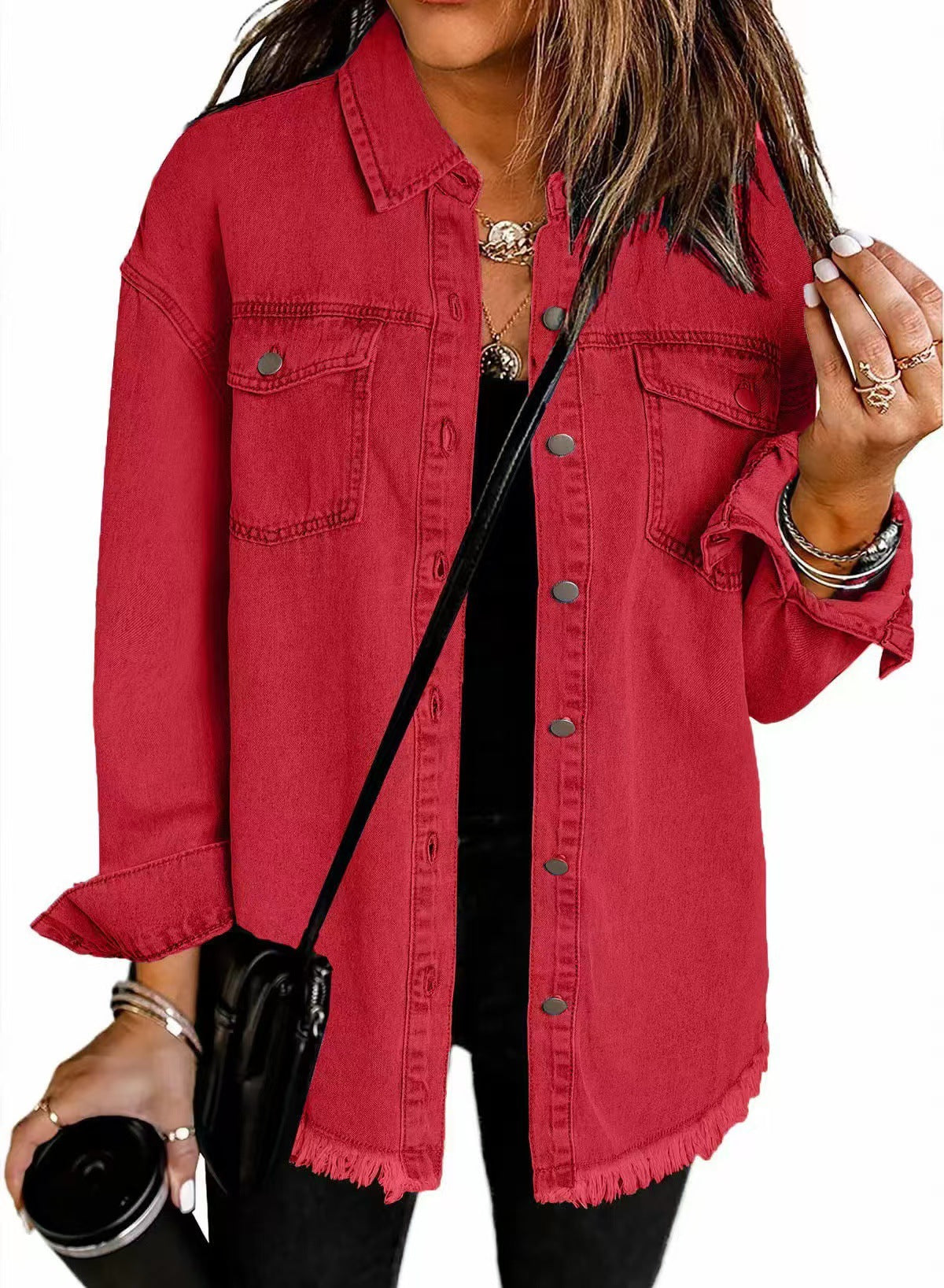 Ilse™ | Klassisk jeansjacka