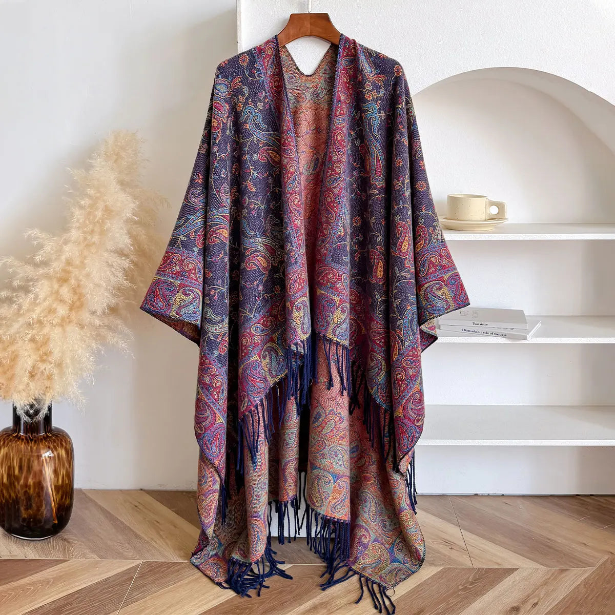 Elly™ | Elegant Poncho & Sjal i Ett