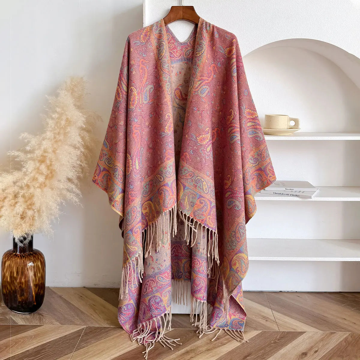 Elly™ | Elegant Poncho & Sjal i Ett