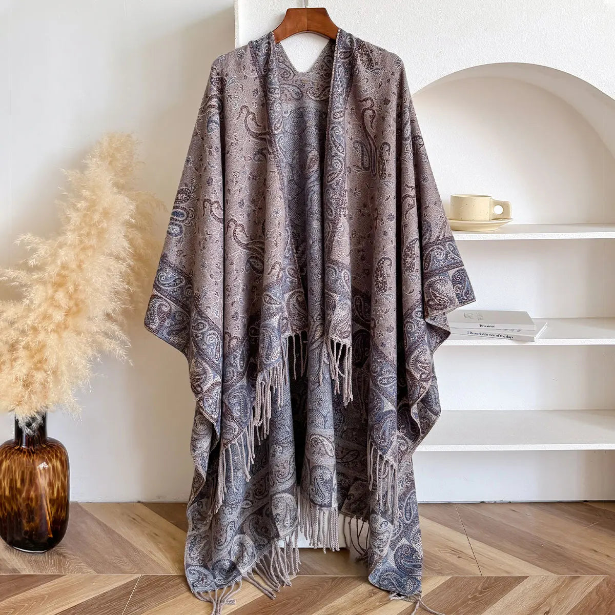 Elly™ | Elegant Poncho & Sjal i Ett