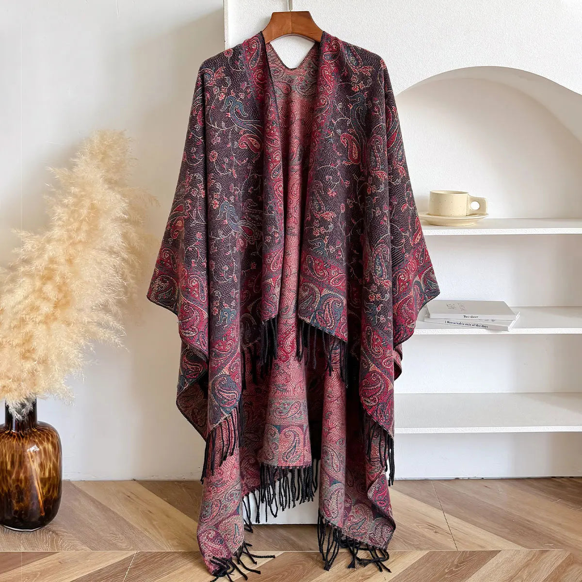 Elly™ | Elegant Poncho & Sjal i Ett