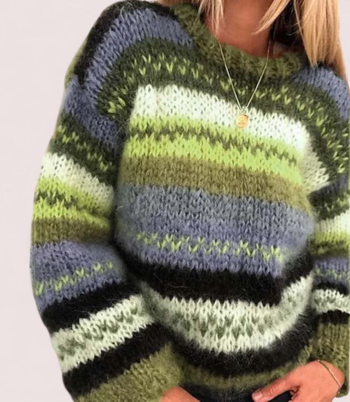 Melinda™ | Mysig Stickad Tröja