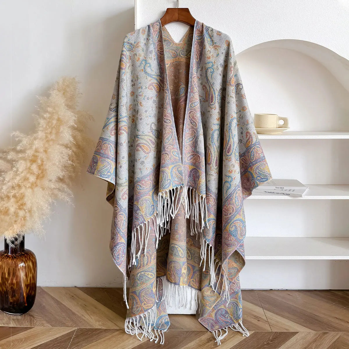 Elly™ | Elegant Poncho & Sjal i Ett