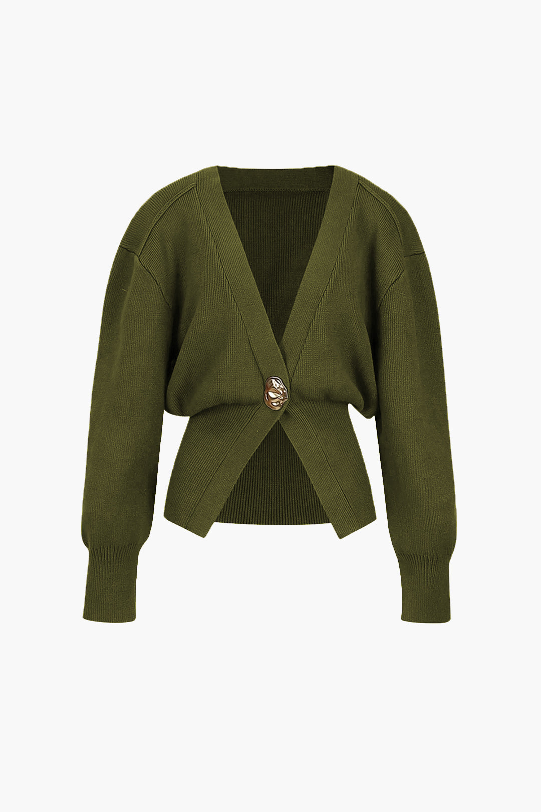 Linnéa-Sofia™ | Chic Kofta med Gyllene Knappar