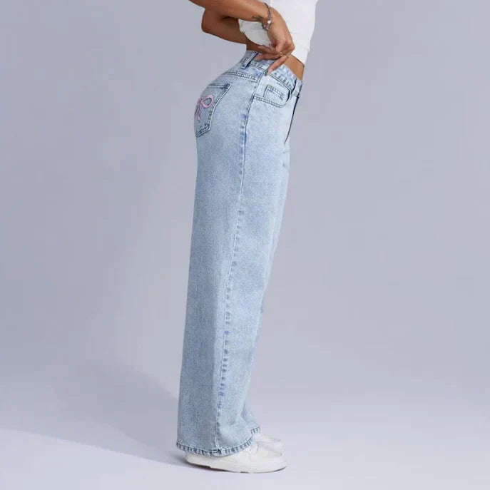 Noelle™ | Högkvalitativa Denim Jeans