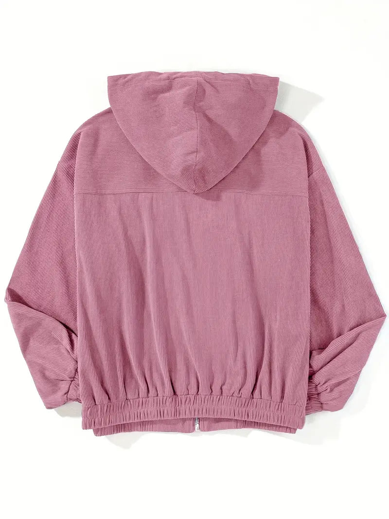 Florina™ | Cordjacka med dragkedja