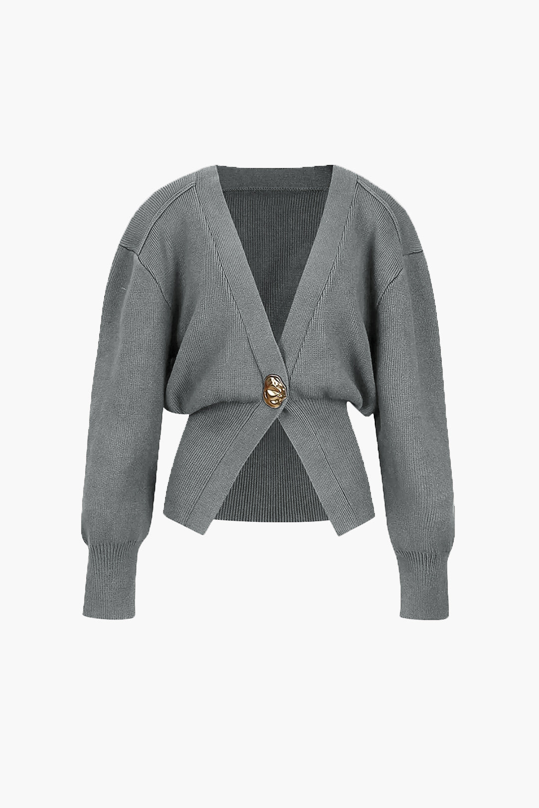 Linnéa-Sofia™ | Chic Kofta med Gyllene Knappar