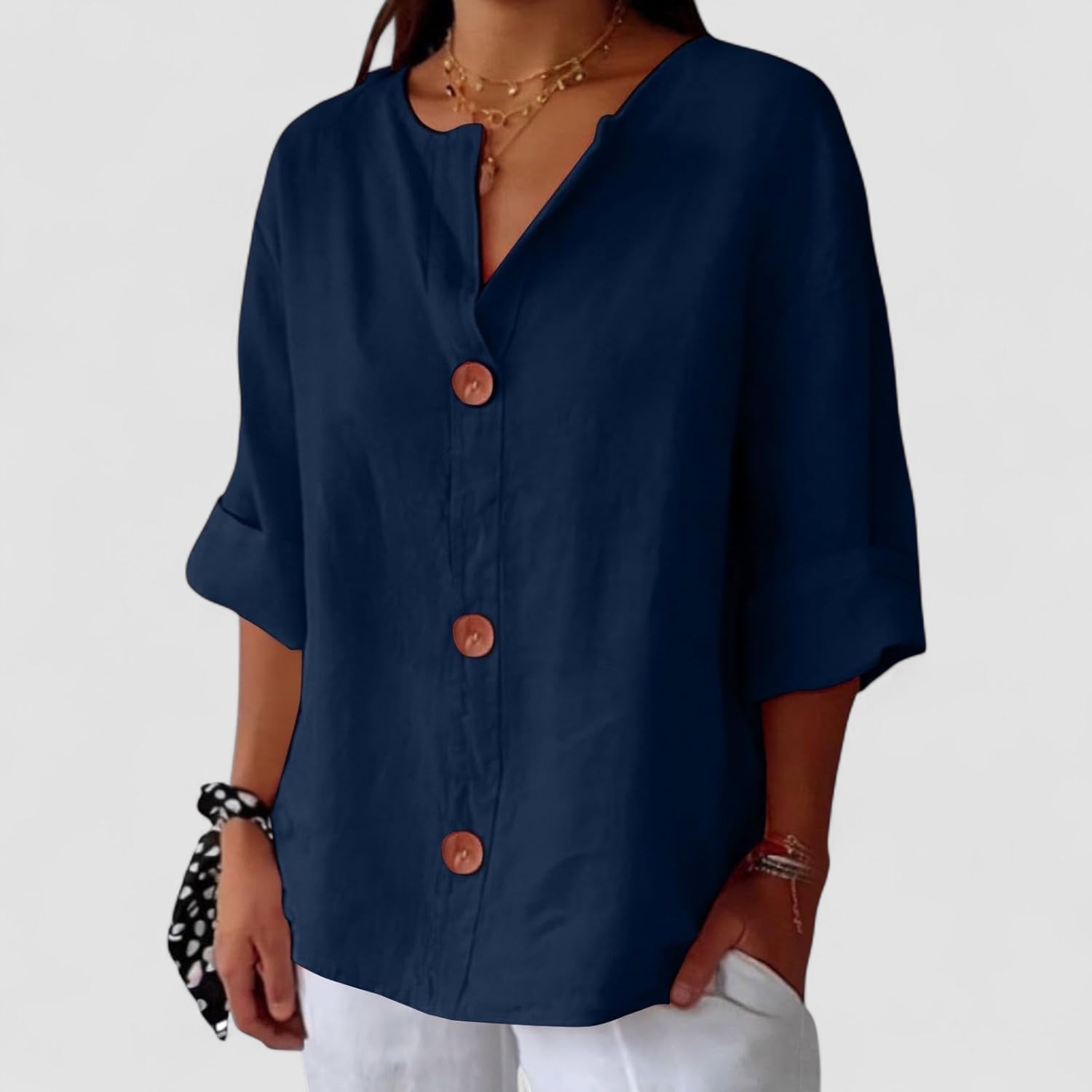 Dania™ | Avslappnad blus