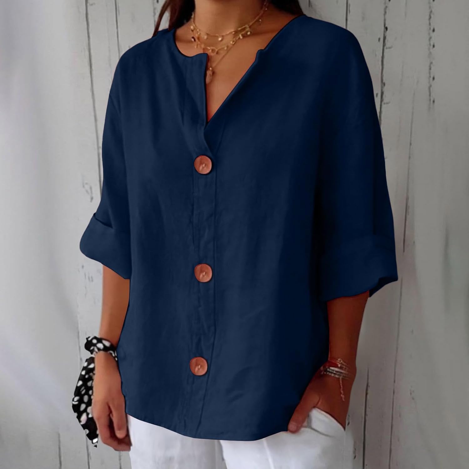 Dania™ | Avslappnad blus