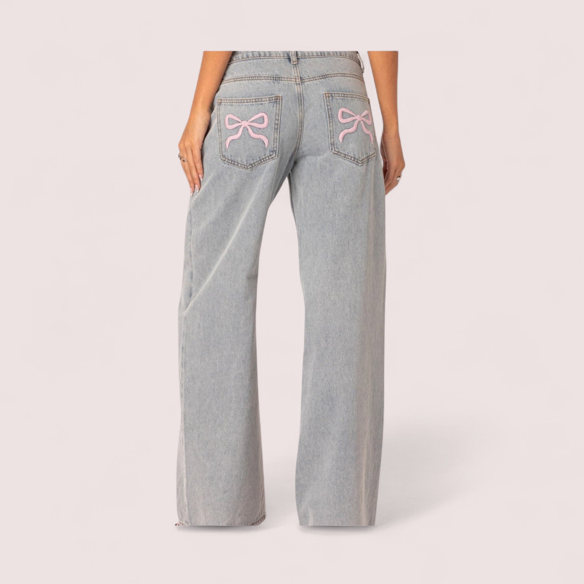 Noelle™ | Högkvalitativa Denim Jeans
