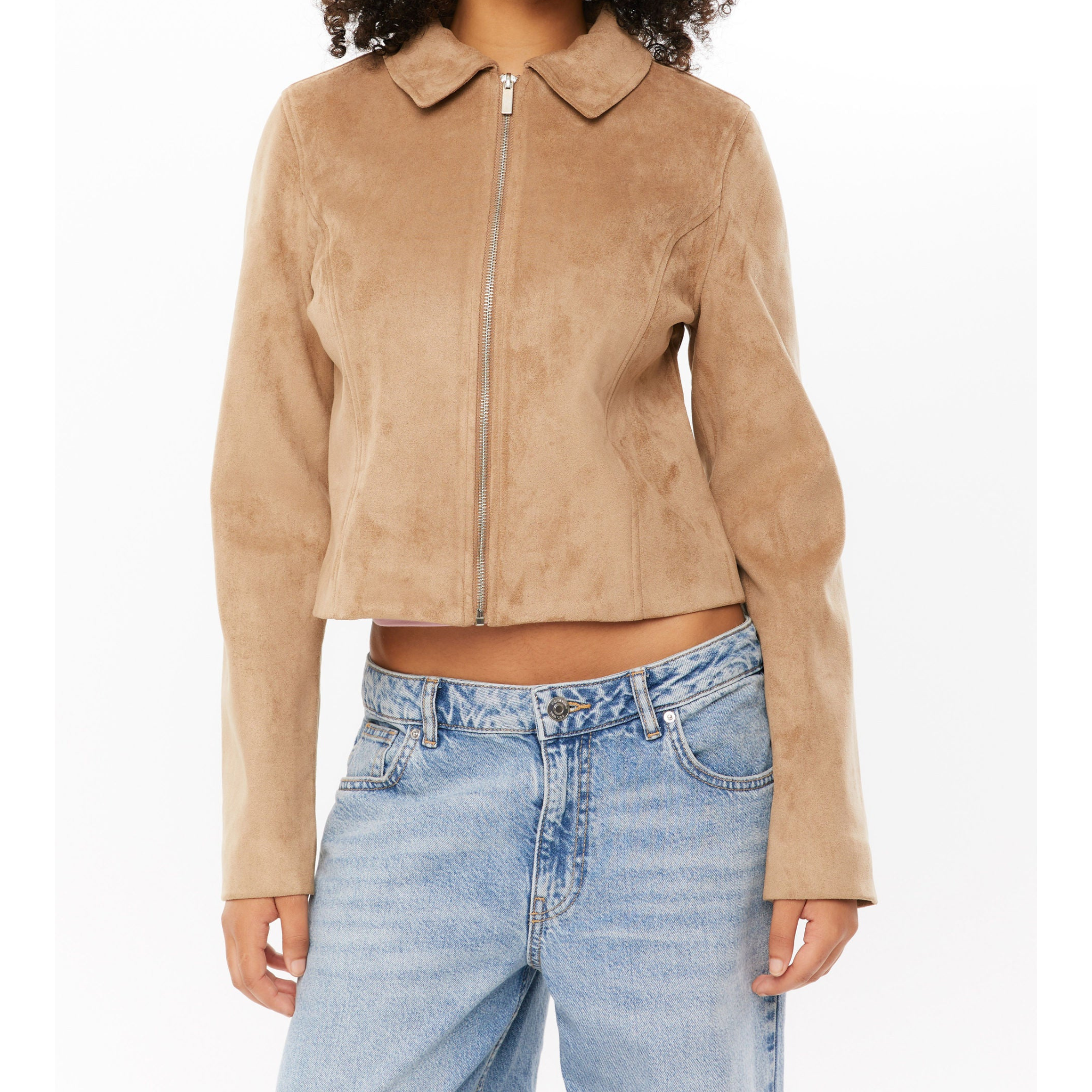 Jill™ |  Faux Suede Jacka
