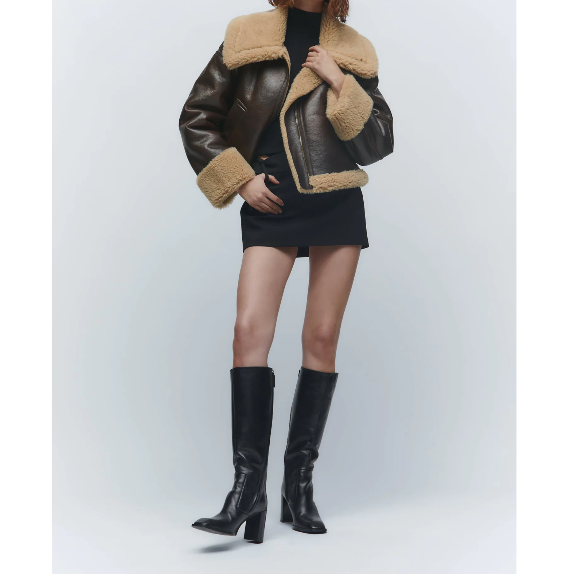 Rakel™ |  Shearlingjacka