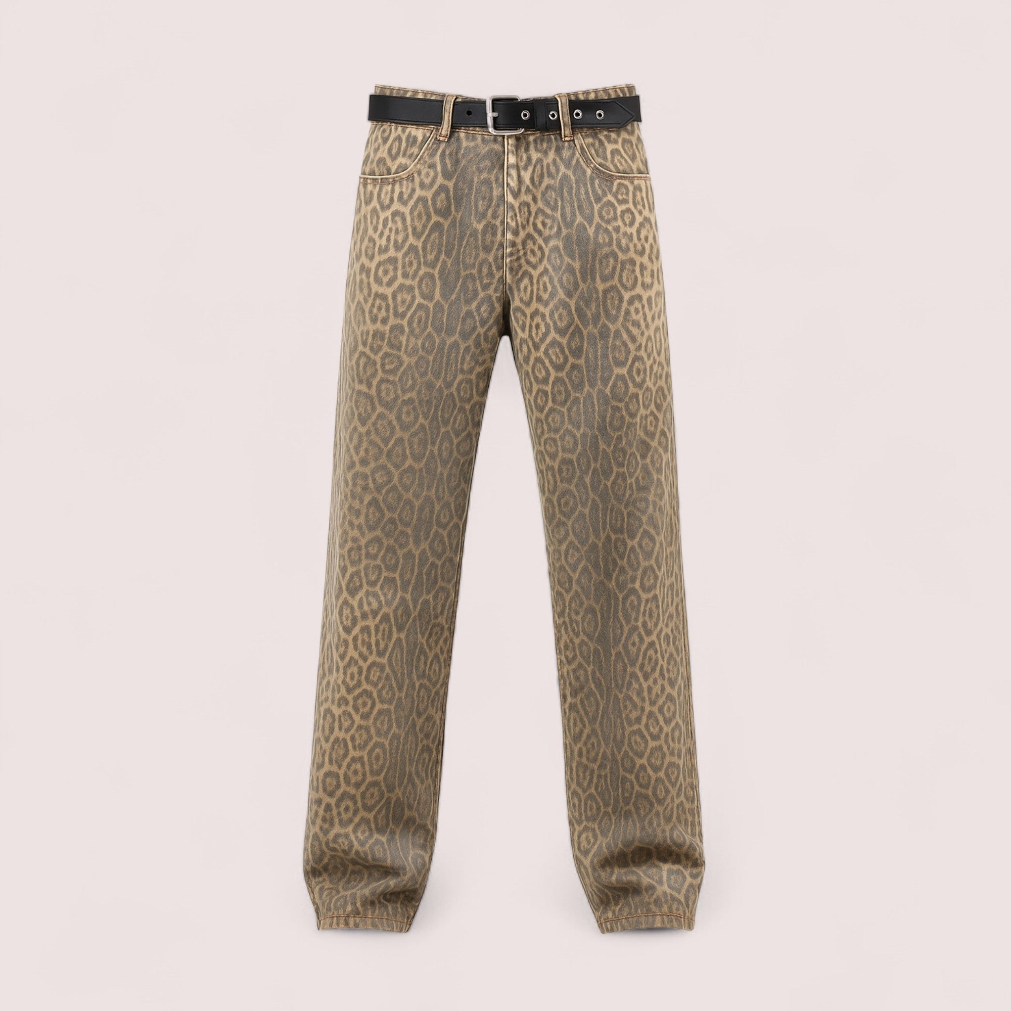 Nilla™ | Leopardmönstrade Byxor
