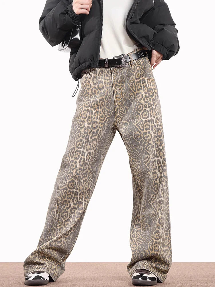 Nilla™ | Leopardmönstrade Byxor