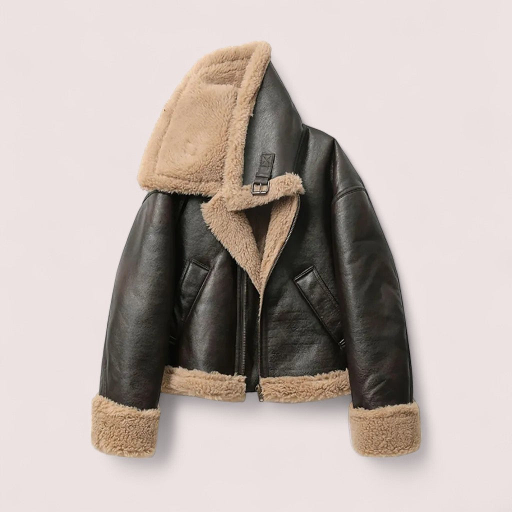 Rakel™ |  Shearlingjacka