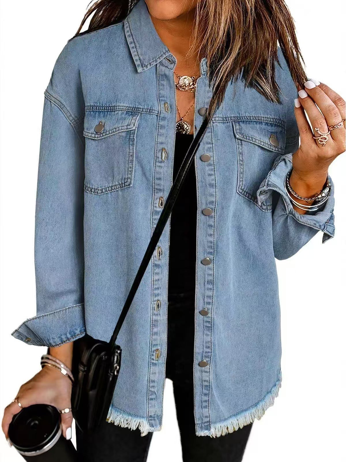 Ilse™ | Klassisk jeansjacka