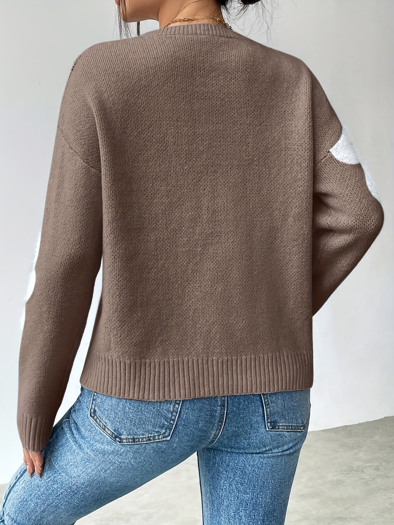 Evelina™ | Elegant Blommig Tröja